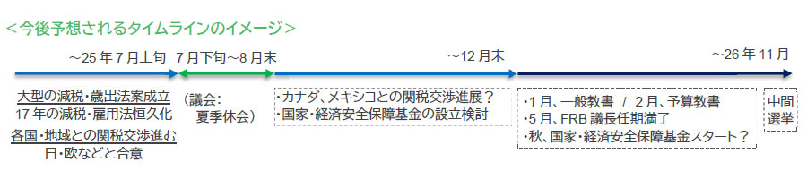 【図表】今後予想されるタイムラインのイメージ