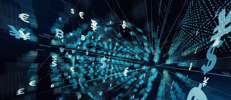 仮想通貨に使われるブロックチェーンのイメージ