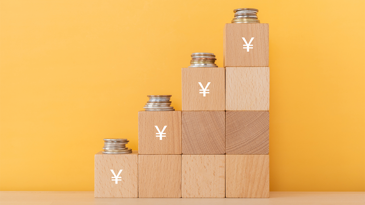 インカムゲインが継続するイメージ