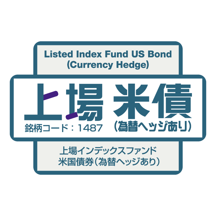 1487- 上場インデックスファンド米国債券（為替ヘッジあり）（上場米債